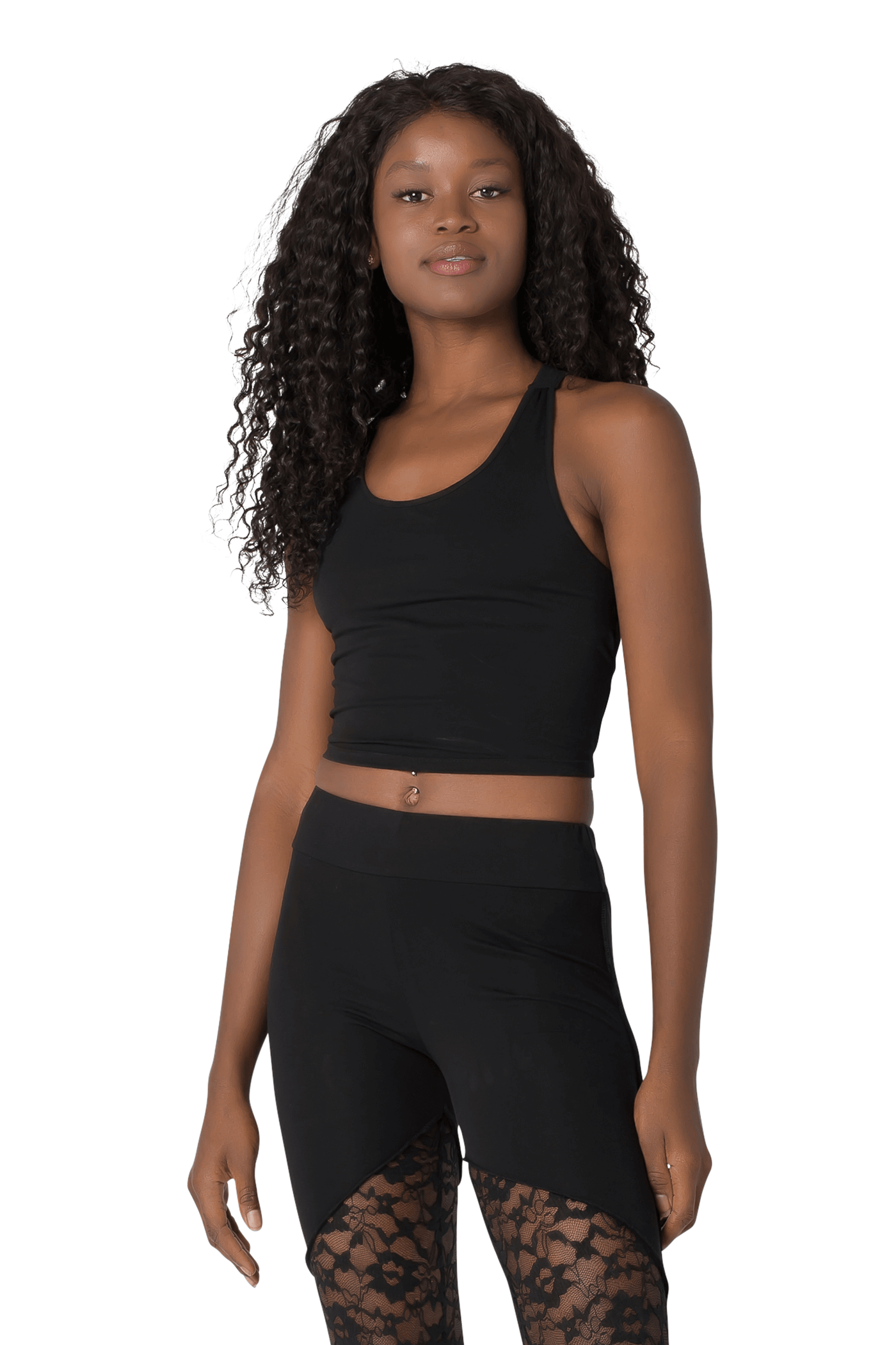 Black Top for Women, Crop Top, Yoga Top, Boho Clothing Women, Festival Top, Belly Dance Top, Hippie Clothes, Open Back Top, Tube Top. #color_black